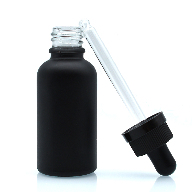 China Supplier amber clear green blue frosted glass dropper bottles 5ml 20ml30ml 50ml 100ml15ml 10ml for cosmetic liquid perfume