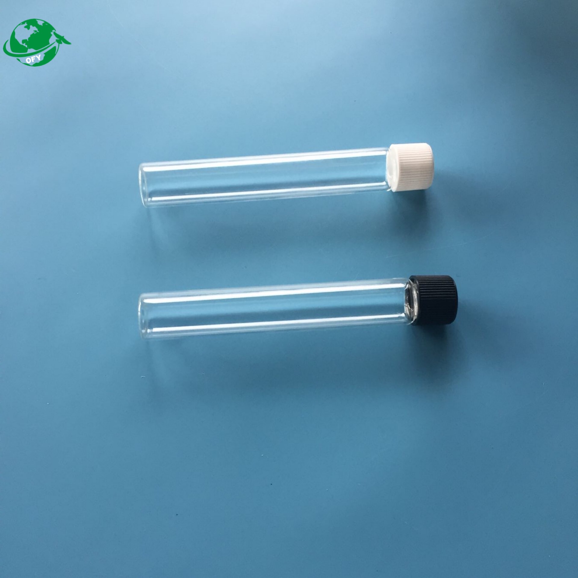 China Supplier child resistant glass tube 120mm with high transparency