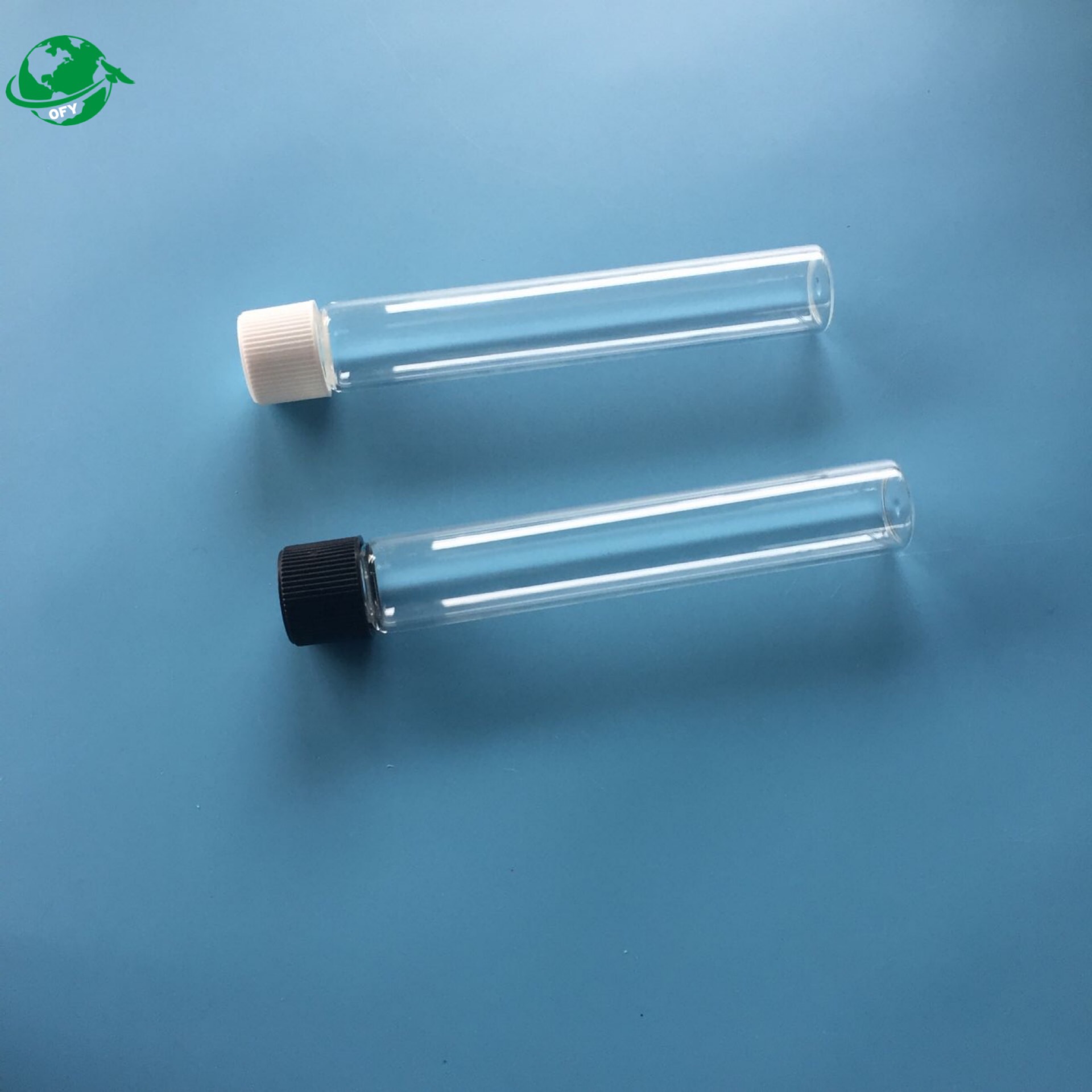 China Supplier child resistant glass tube 120mm with high transparency