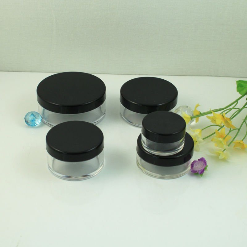 China Suppliers 3g 5g 10g 20g 30g Loose Cosmetic Jars with Sifter