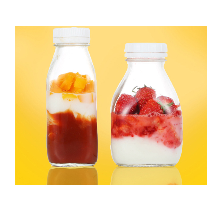 China Supplies 350Ml 500Ml 16Oz Juice Glass Bottle Empty Glass 500 Ml Juice Bottle For Beverage Kombucha