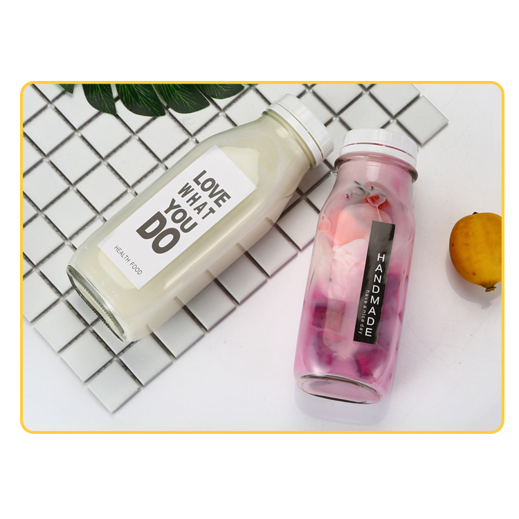 China Supplies 350Ml 500Ml 16Oz Juice Glass Bottle Empty Glass 500 Ml Juice Bottle For Beverage Kombucha
