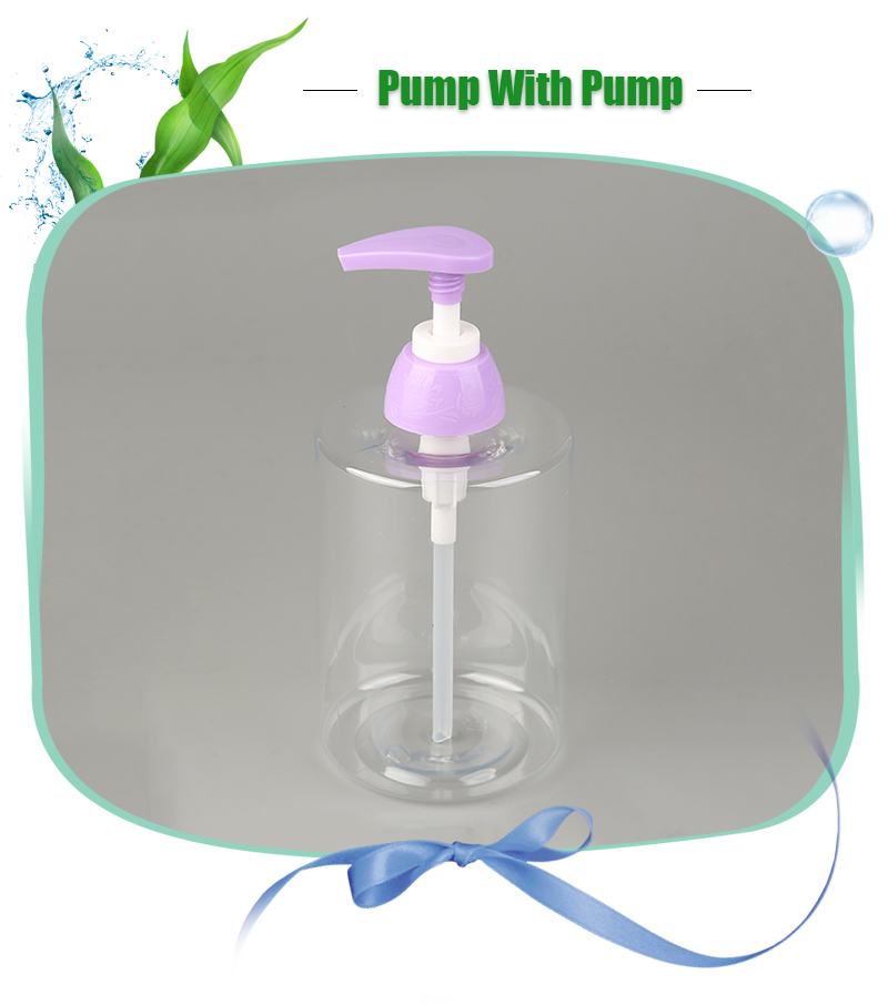 China Supply Compact Empty PET Plastic Bottles Clear Shampoo Bottle Hotel