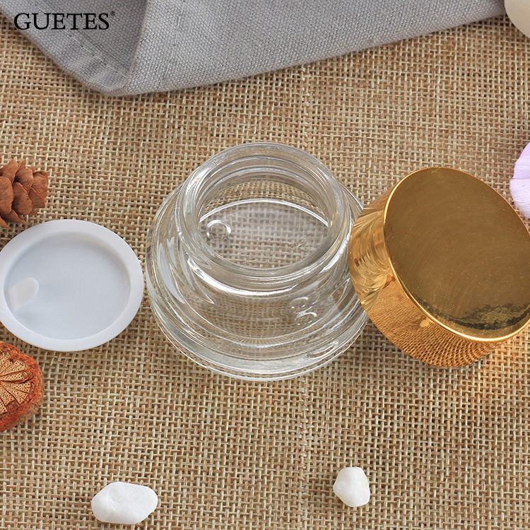 China Wholesale Glass Jars Slant Shoulder Containers Amber Glass Bottles