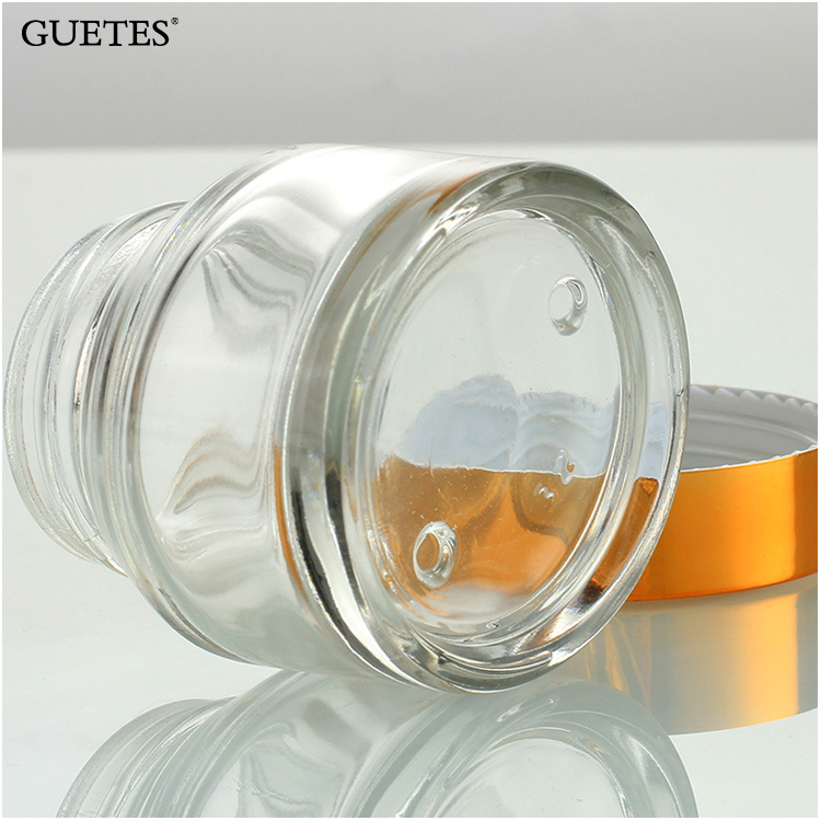 China Wholesale Glass Jars Slant Shoulder Containers Amber Glass Bottles