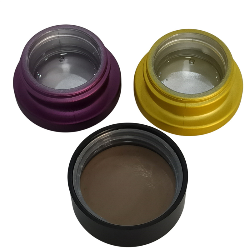 China bulk eye cream container skincare 3ml 5ml 7ml 9ml cbd oil transparent child proof concentrate glass jars with CRC cap