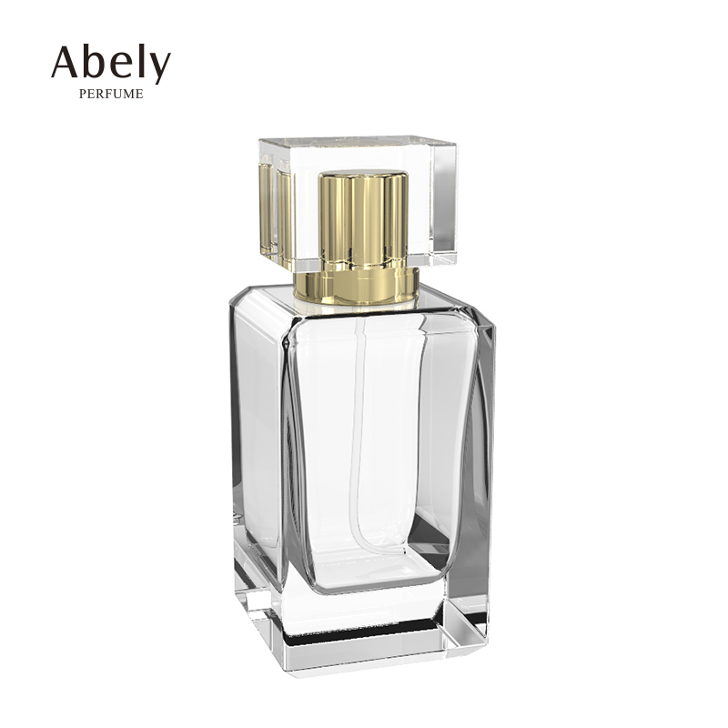 China custom glass bottle of perfume hot bulk luxury empty perfume glass spray bottle 80ml
