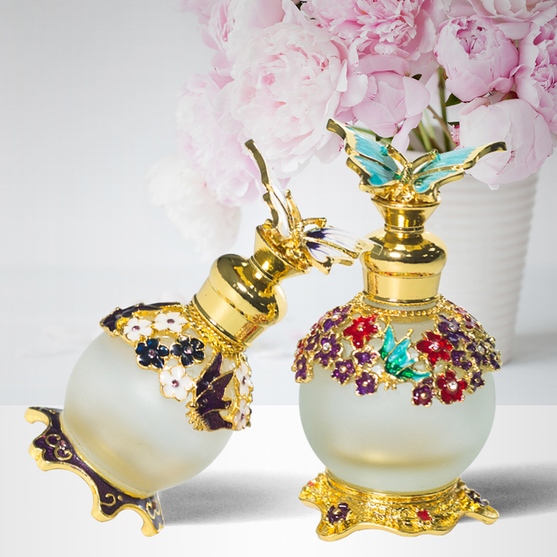 China elements luxury perfume bottle 10ml 15ml 30ml beautiful empty oil bottle