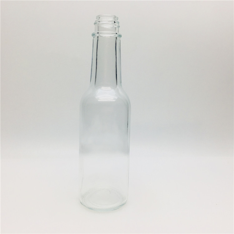 China factory 150 ml 5oz glass woozy bottles disposable spice bottle with cap