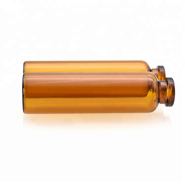 China factory amber Pharmaceutical tubular injection glass vial 5ml 10ml glass bottle