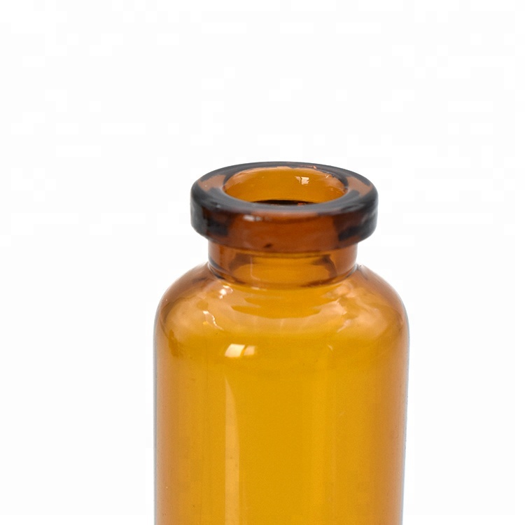 China factory amber Pharmaceutical tubular injection glass vial 5ml 10ml glass bottle