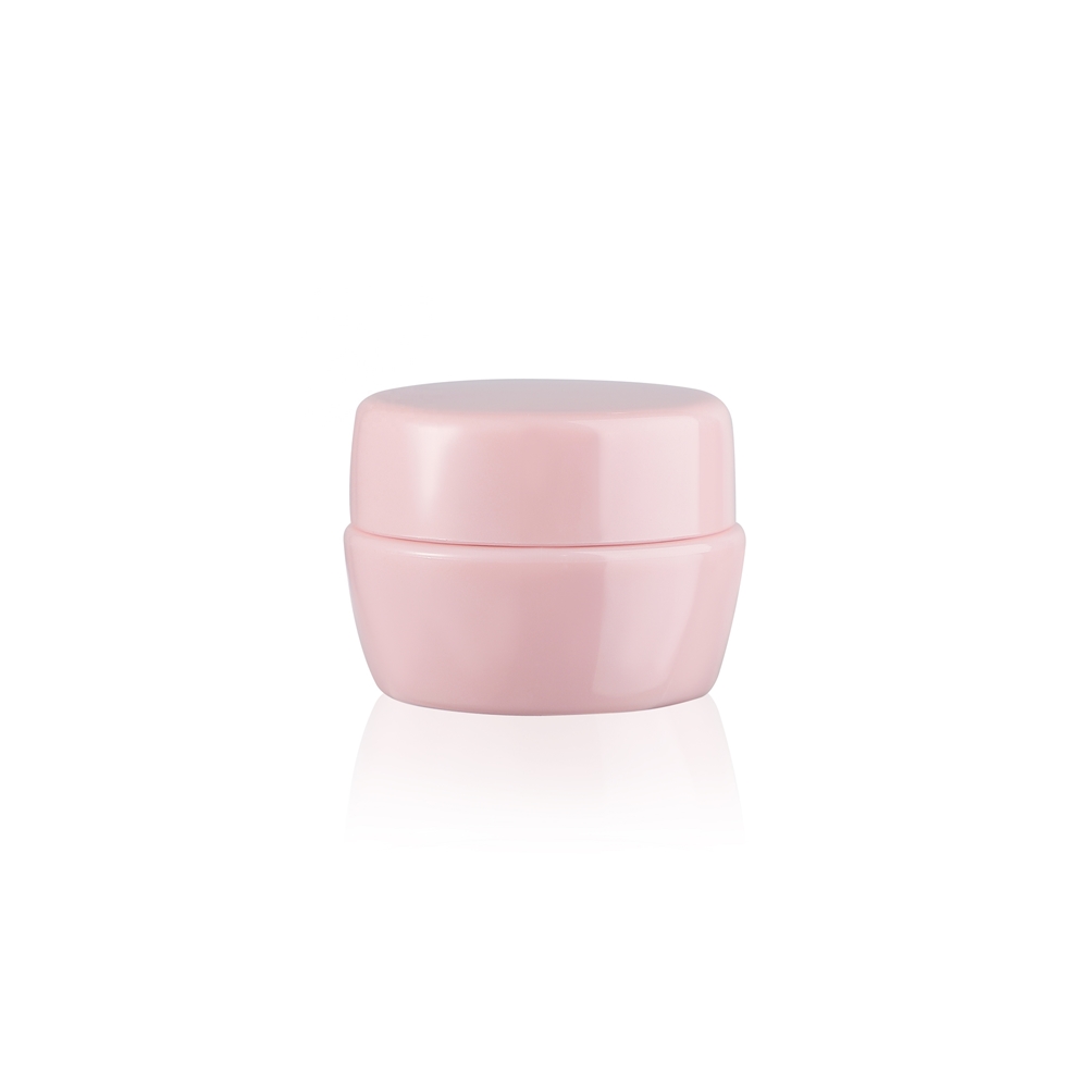 China factory custom logo 15g 30g 50g 100g 120g 150g 200g 250g clear cylinder pet plastic jar for face cream nail dipping powder