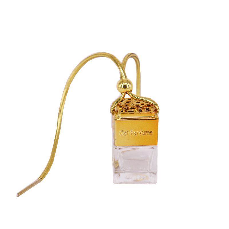 China factory manufacturing wooden cap car diffuser bottle 5ml 10ml 15ml 20ml empty hanging car perfume bottle