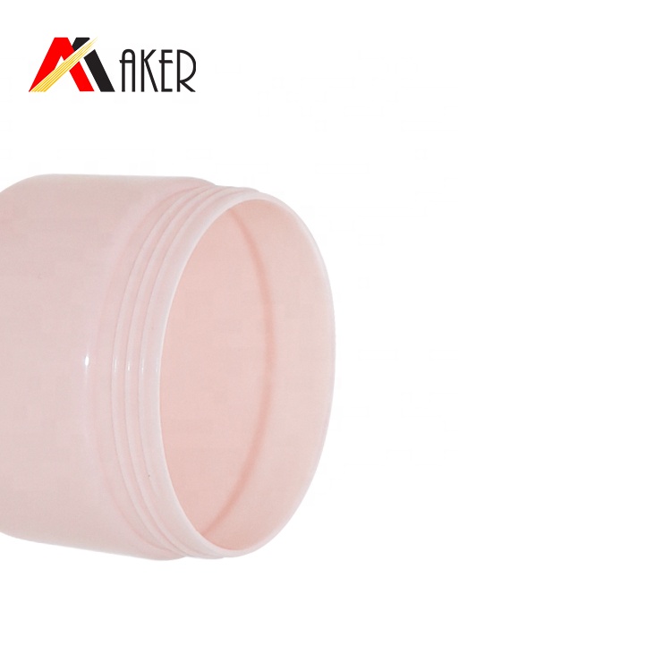 China factory supplier low MOQ empty 50g pp material plastic cosmetic container cream jar with lid