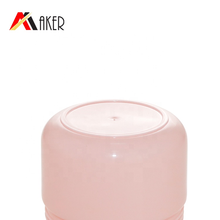 China factory supplier low MOQ empty 50g pp material plastic cosmetic container cream jar with lid