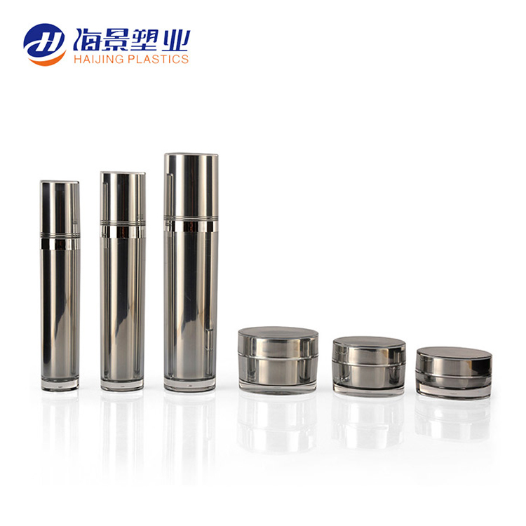 China factory wholesale big size 100g 200g empty cosmetic acrylic face cream container