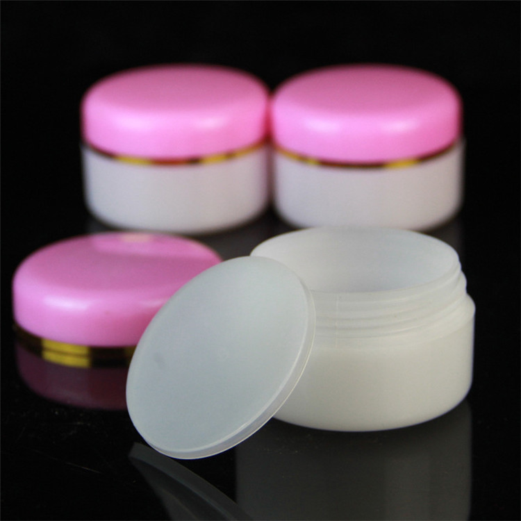 China factory wholesale cosmetic container empty round 20ml cream bottle