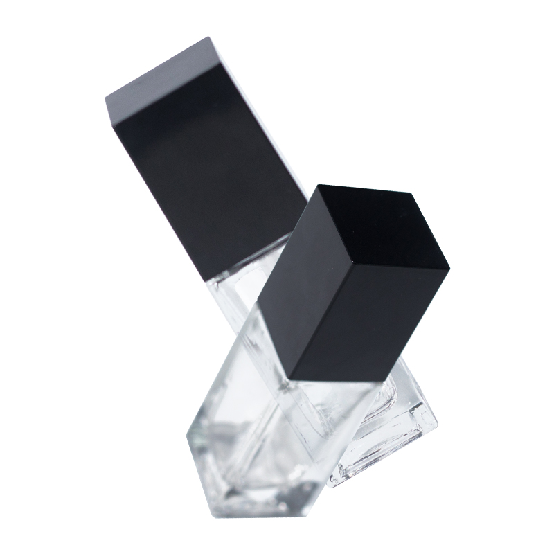 China glass material luxury empty cosmetic bottle 100ml