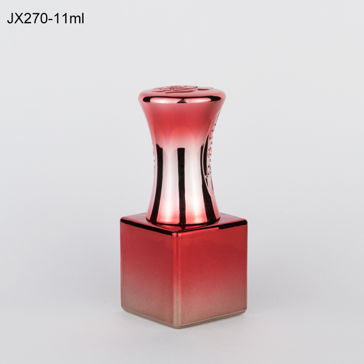 China glaze wholesale 11ml nail gel polish empty bottle unique glass bottles for nail polish