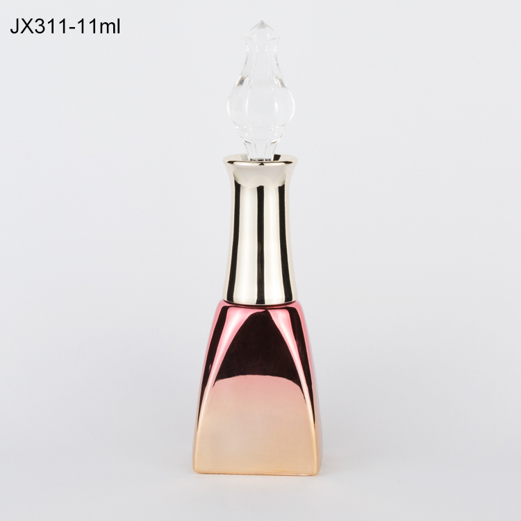 China glaze wholesale 11ml nail gel polish empty bottle unique glass bottles for nail polish