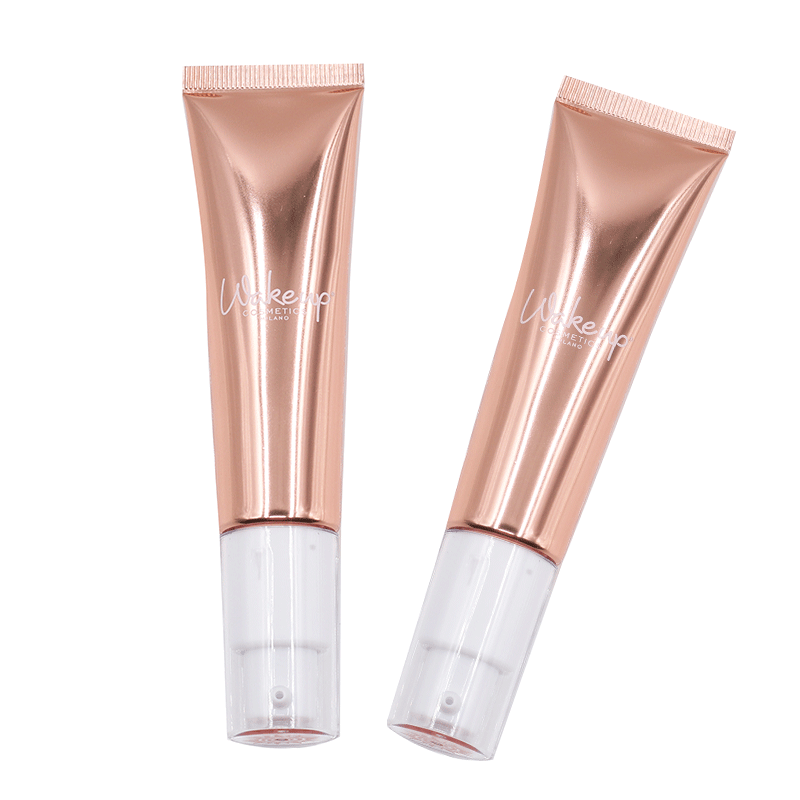 China made high quality cosmetic airless pump tube aluminum eco friendly