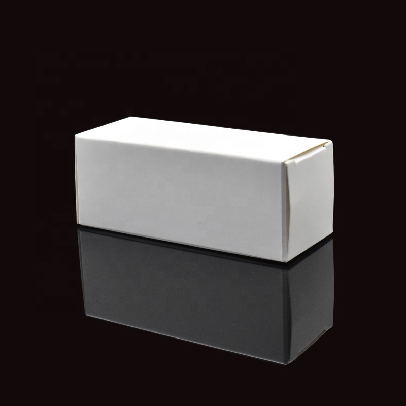 China manufacture 10ml 20ml 30ml 50ml frosted flat shoulder cosmetic glass dropper bottle with paper carton