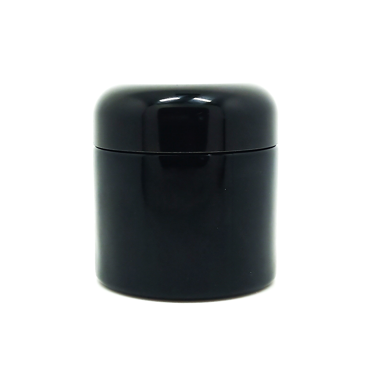 China manufacturer 10ml 15ml 30ml 50ml 60ml 100ml 250ml 500ml matte black uv glass cosmetic ultra violet protection glass jar