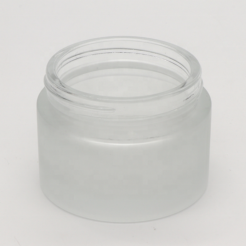 China manufacturer 15g 30g 50g 100g Silver color Bottles rose gold lid glass jars containers