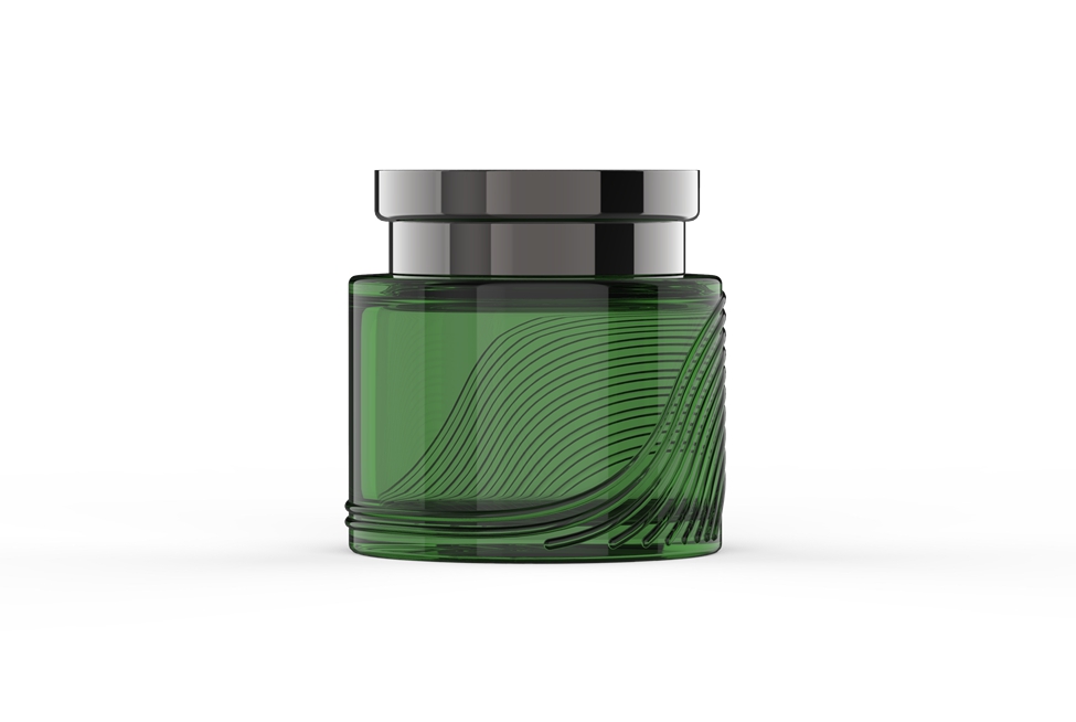 China manufacturer bakhoor glass plastic lid cosmetic jar and bottle set for arabic style