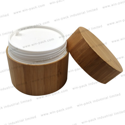 China manufacturer bamboo plastic mason facial cream cosmetic jar lid 10g