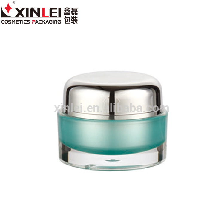 China manufacturer skin care acrylic container face cosmetic cream jar luxury