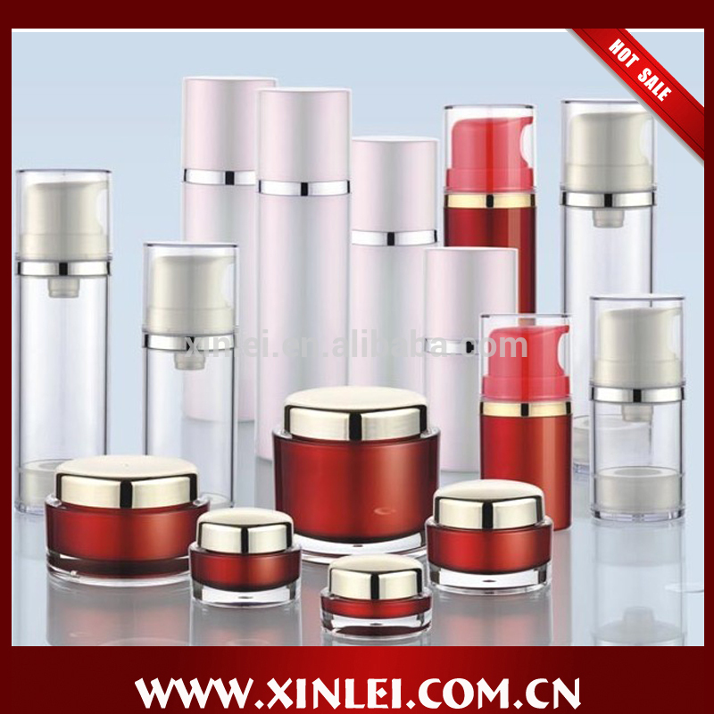 China manufacturer skin care acrylic container face cosmetic cream jar luxury