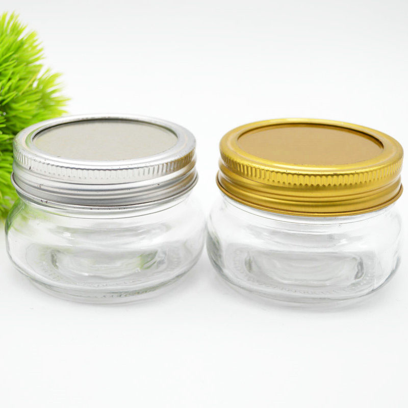China manufacturer supply 4oz 120ml round glass jar storage jam,sauce ,canned