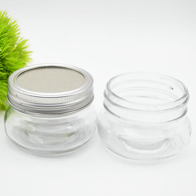 China manufacturer supply 4oz 120ml round glass jar storage jam,sauce,canned