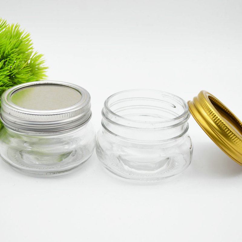 China manufacturer supply 4oz 120ml round glass jar storage jam,sauce,canned