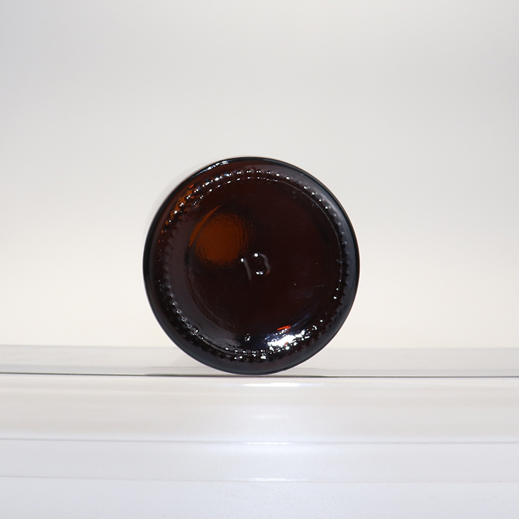 China manufacturers amber Brown injection moulded glass bottles 100ml laboratory glass vial with silicone