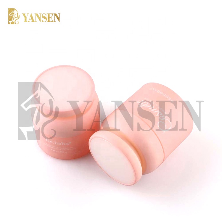 China manufacturers pp cosmetic 10ml 30ml 50ml 100ml airless pump pet jar, Cheap 30g pink acrylic pump airless jar