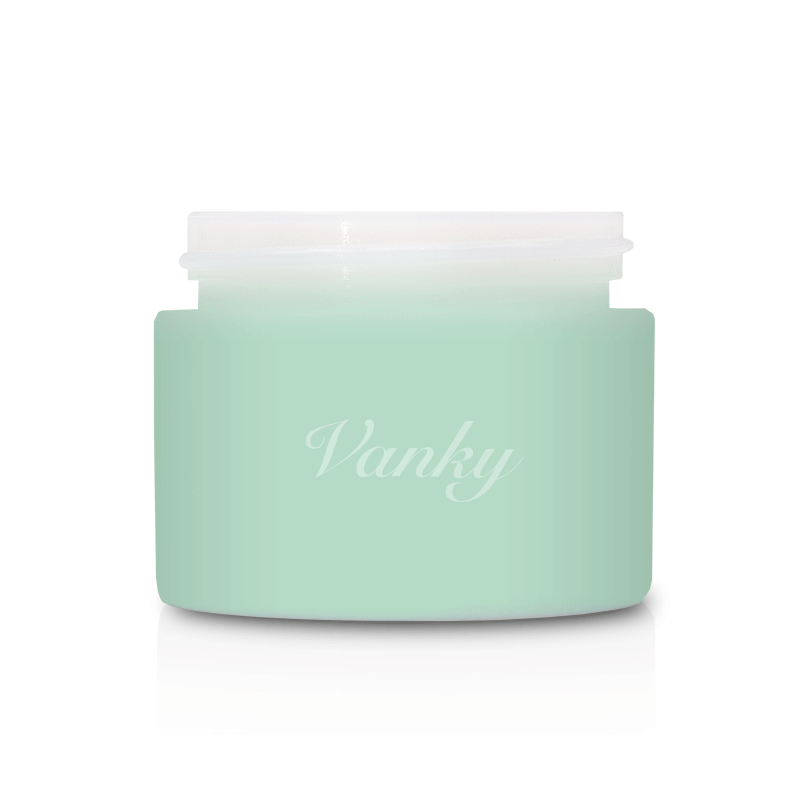 China porcelain white cosmetic glass jars for sale 30ml 50ml