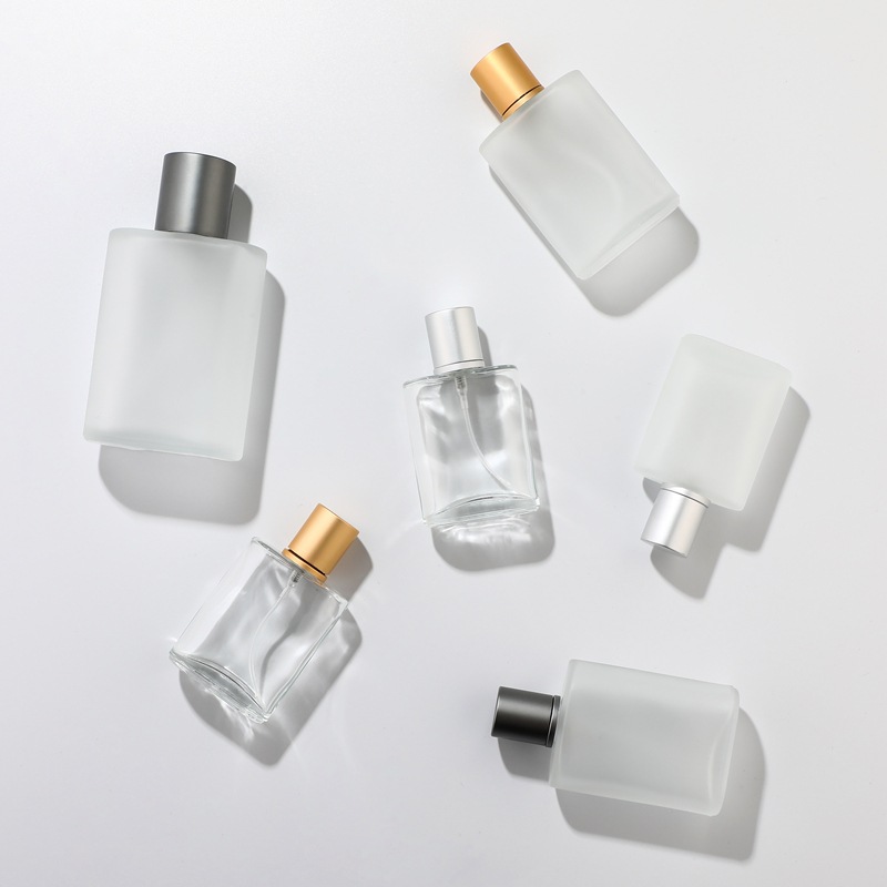 China products factory price custom made glass perfume bottles cosmetic packaging 30ml 50ml glass perfume bottle