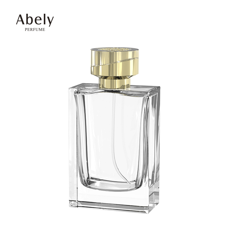 China professional factory wholesale high quality luxury empty crimp sprayer perfume bottle glass 100 ml