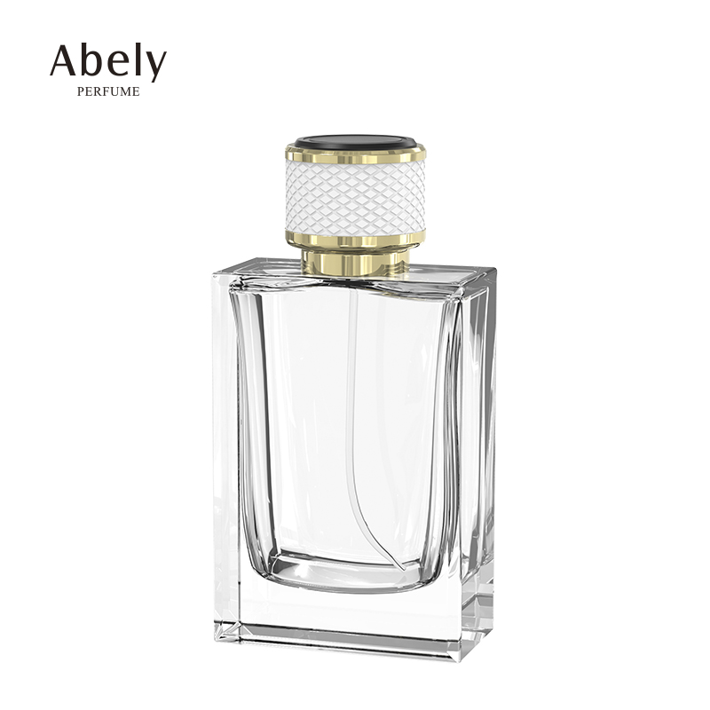 China professional factory wholesale high quality luxury empty crimp sprayer perfume bottle glass 100 ml