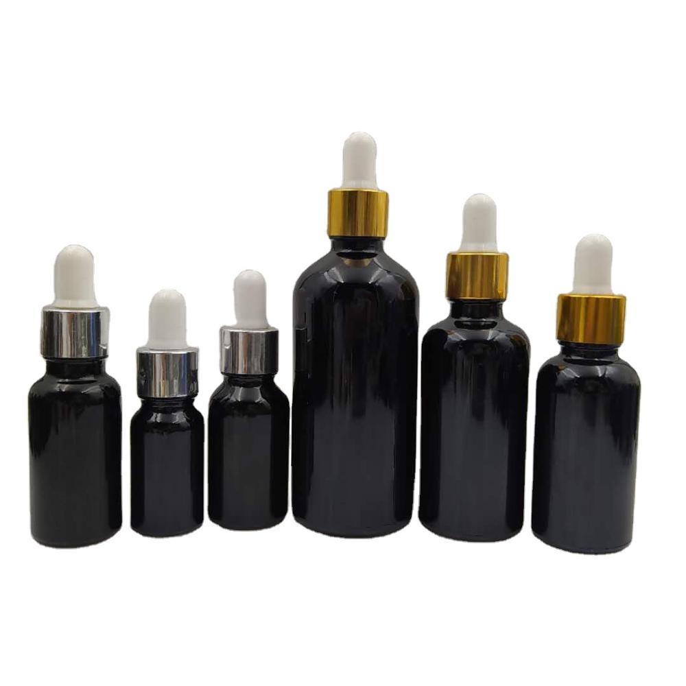 China supplier 5ml 10ml 15ml 20ml 30ml 50ml 100ml glass essential oil bottle with cap