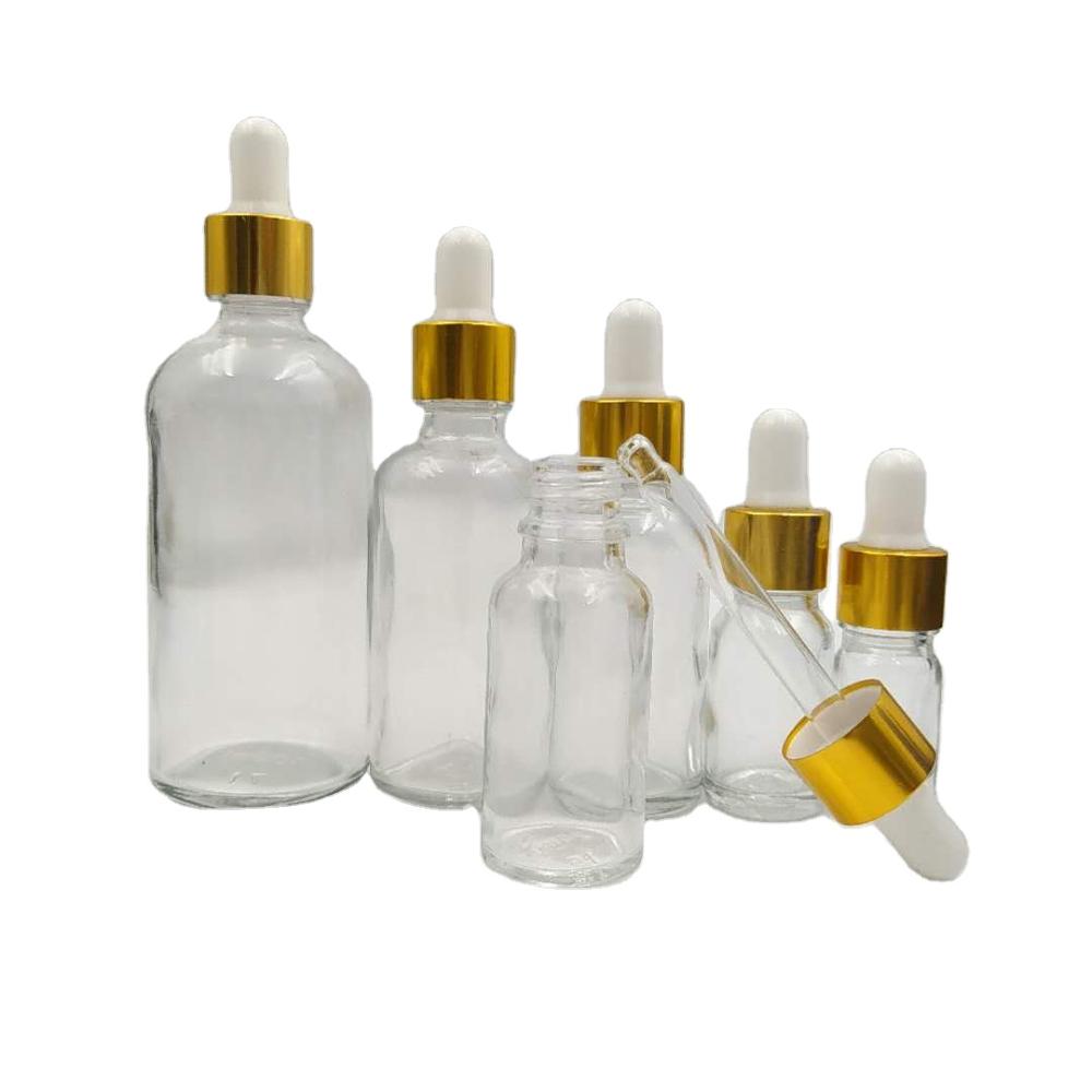 China supplier 5ml 10ml 15ml 20ml 30ml 50ml 100ml glass essential oil bottle with cap