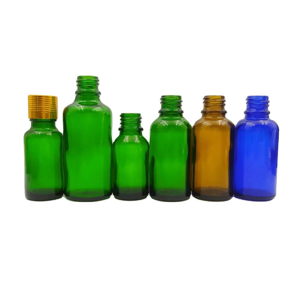 China supplier 5ml 10ml 15ml 20ml 30ml 50ml 100ml glass essential oil bottle with cap