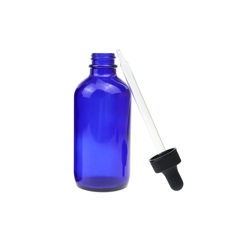 China supplier 60ml 120ml tincture glass child proof dropper bottle amber clear essential oil boston round bottles packaging