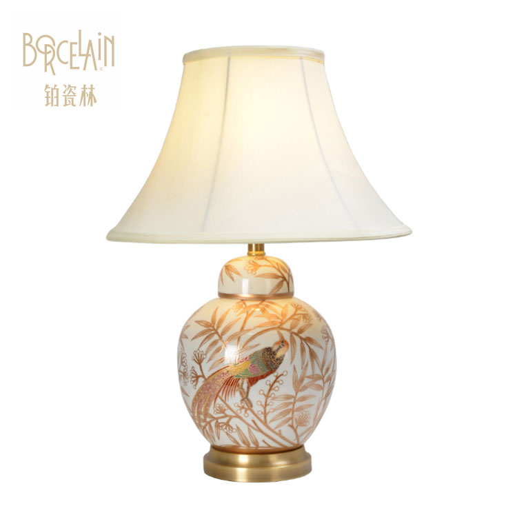 China supplier antique handmade porcelain white blue ceramic decorative ginger jar