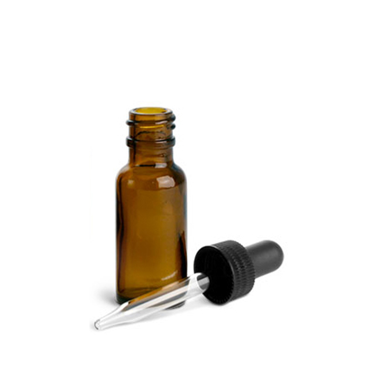 China supplier boston round bottle 30ml 4oz amber glass dropper bottle price