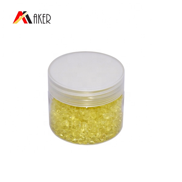 China supplier round 40ml clear PET plastic cosmetic packaging cream jar with air tight lid