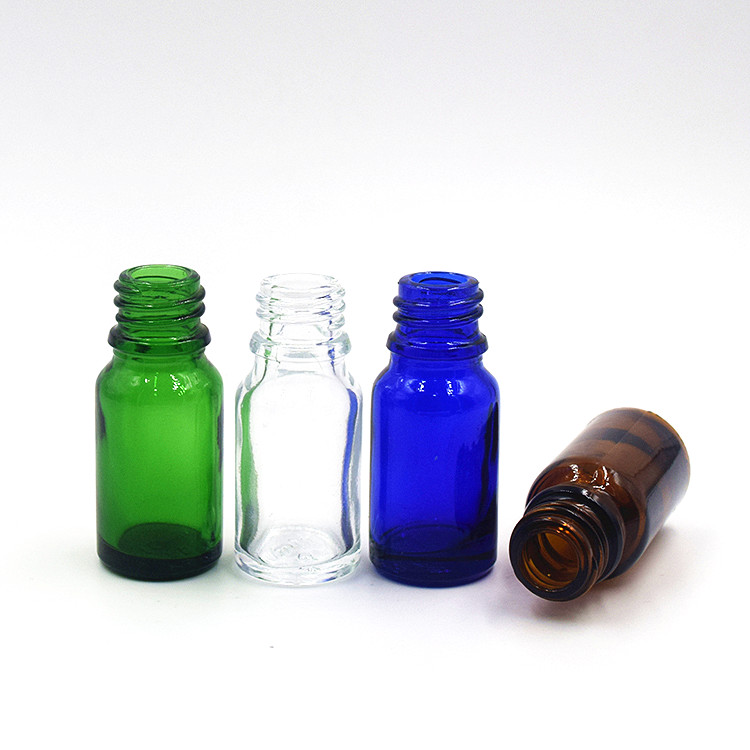 China supplier small sample glass essential oil bottle 10ml in stock