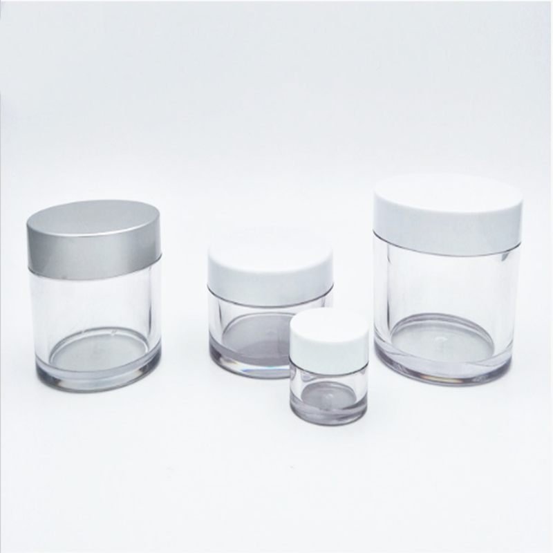 China supply factory price custom logo empty 30ml 50ml 15ml 20ml UV glass violet jar